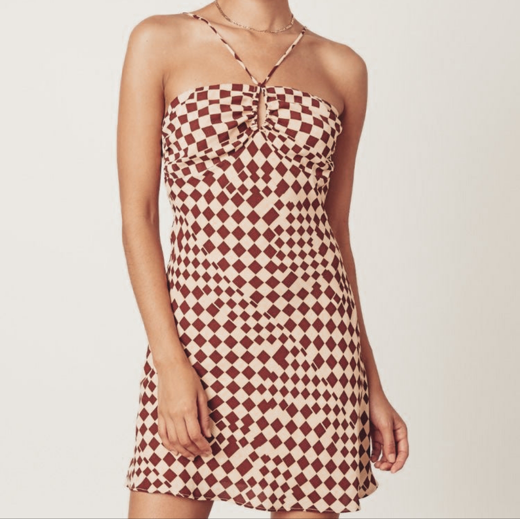'Check Me Out!' Checkered Dress